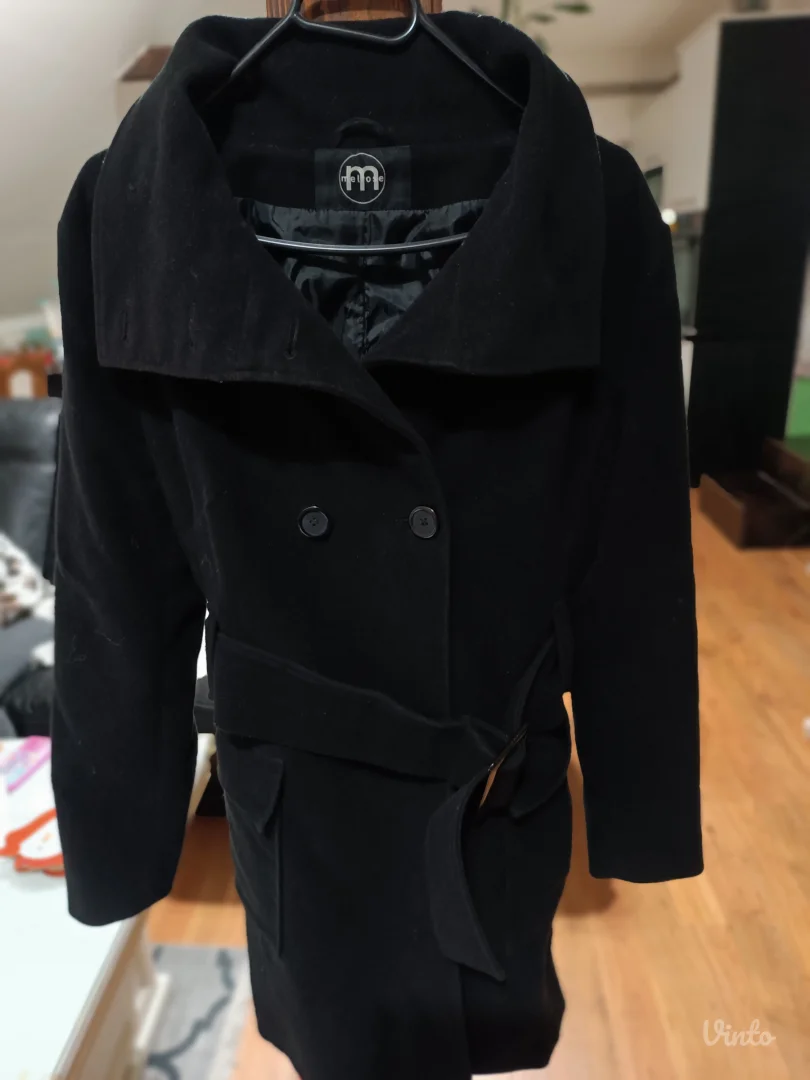 Crni ženski kaput Melrose