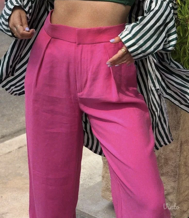 Zara- pink pantalone