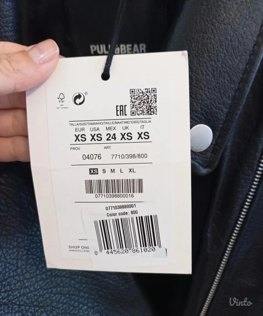 NOVA KOZNA JAKNA! Sa etiketom