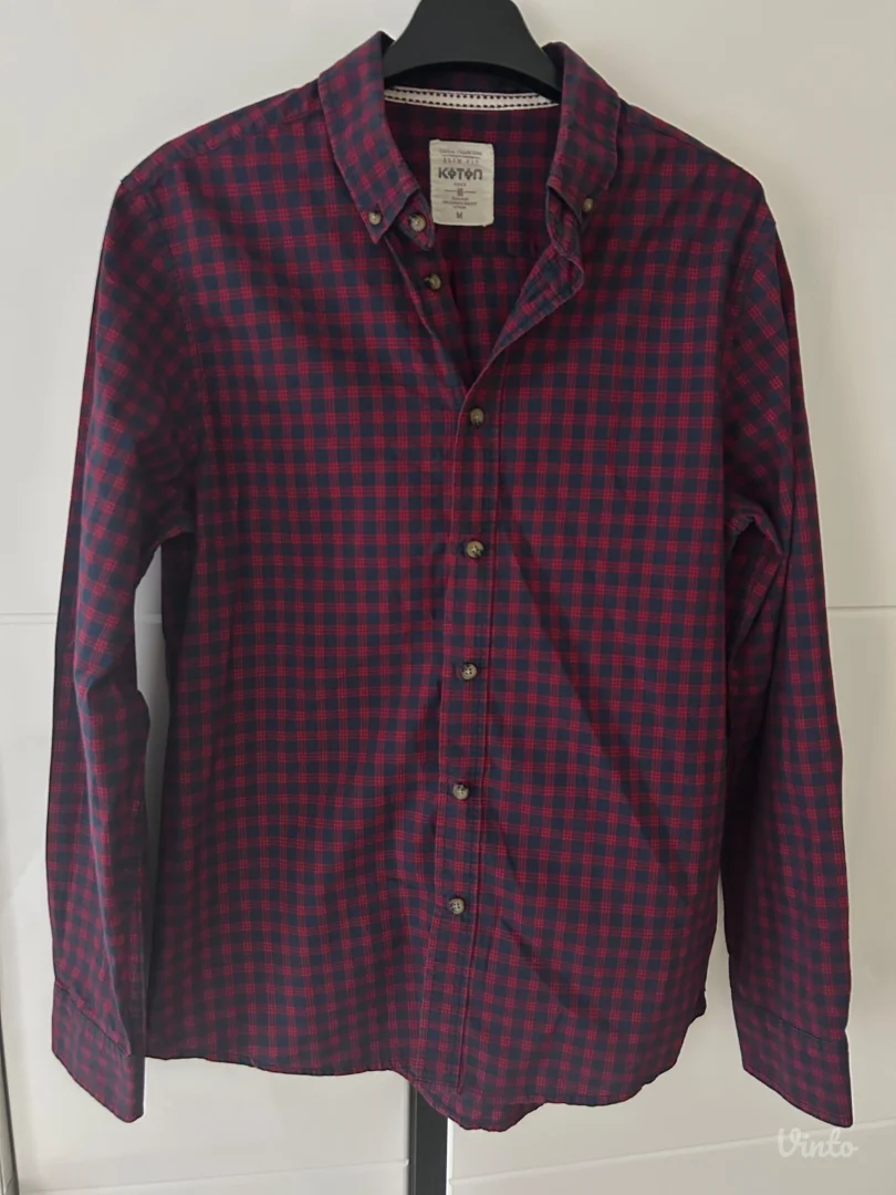 Muska karirana kosulja