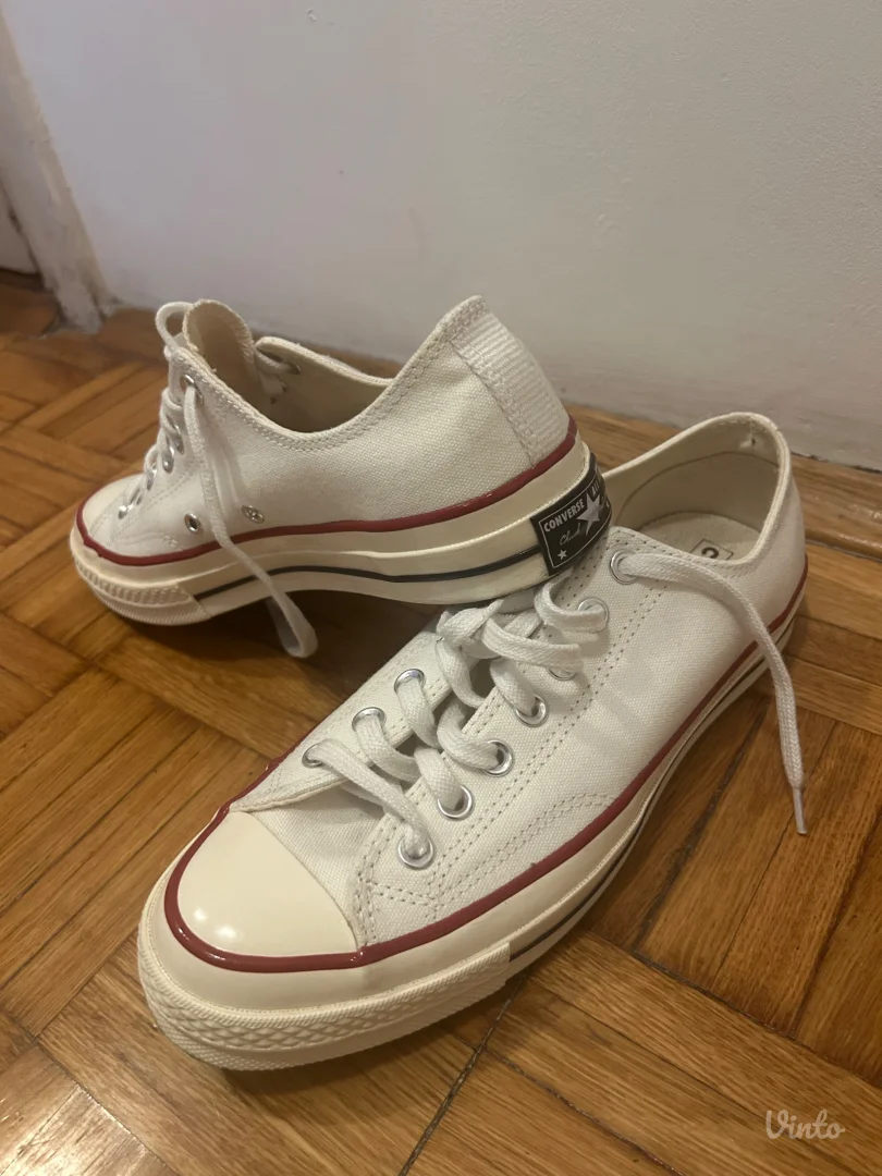Converse All Star Chuck Taylor 70 bele