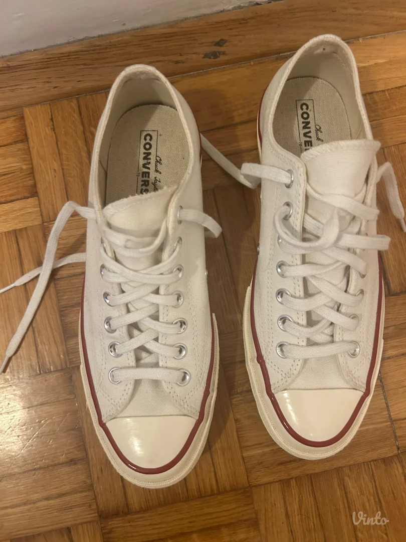 Converse All Star Chuck Taylor 70 bele