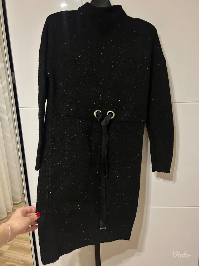 Šljokičava haljina dzemper