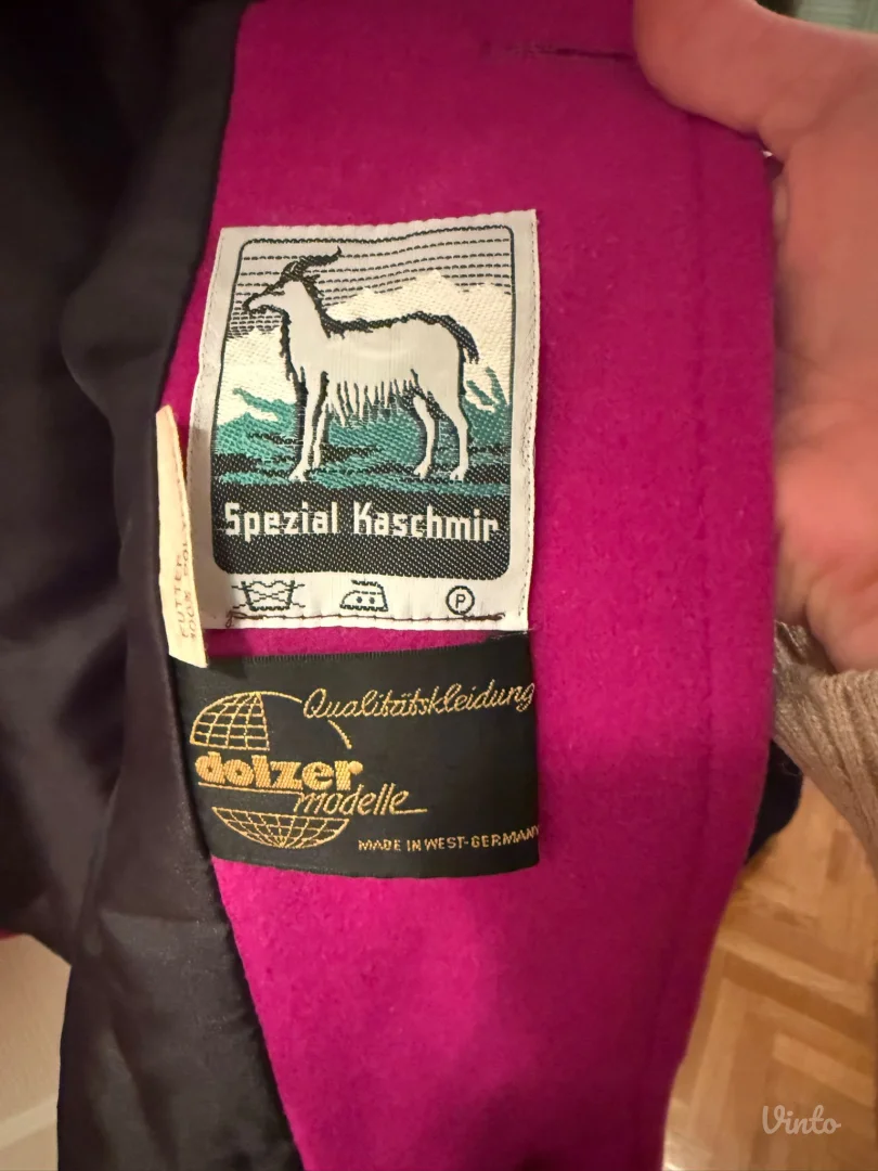 Vintaz kaput od kasmira!