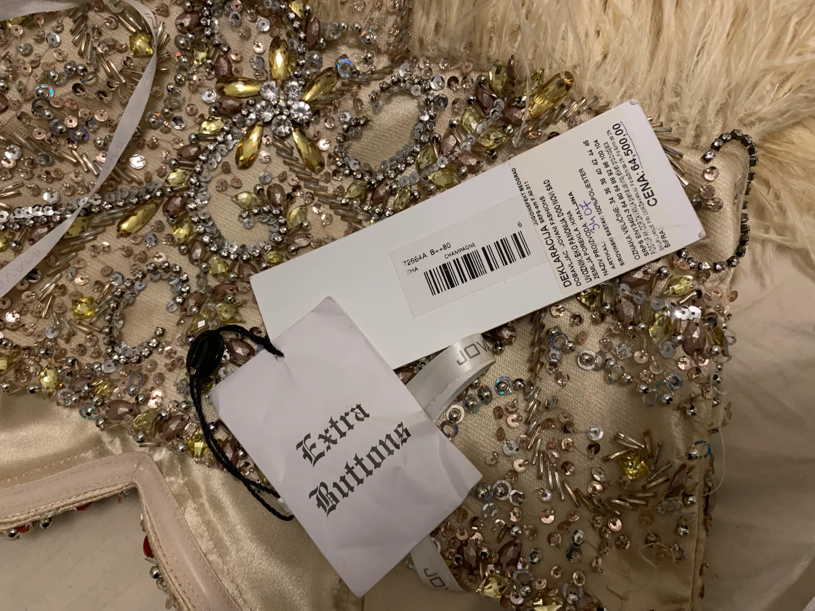 Jovani Italy designer dress