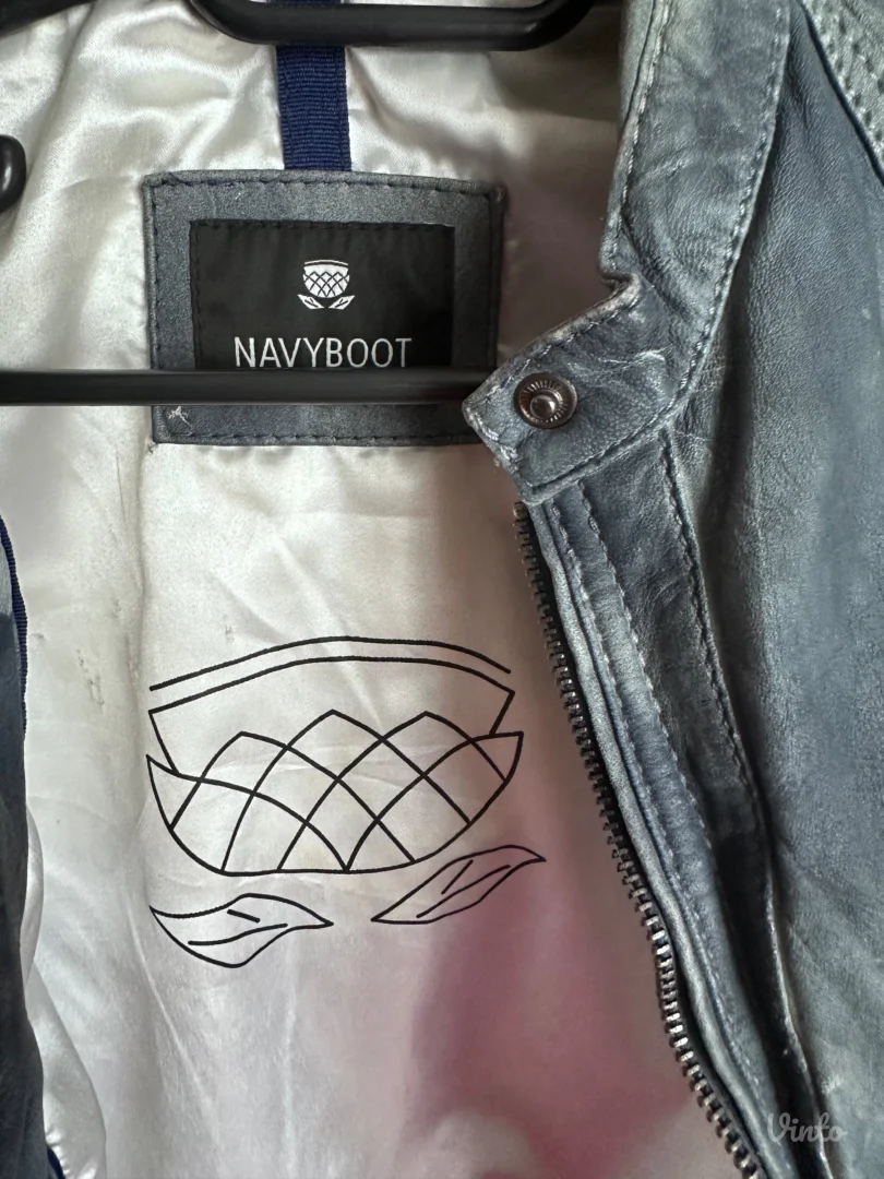 Navyboot kožna jakna