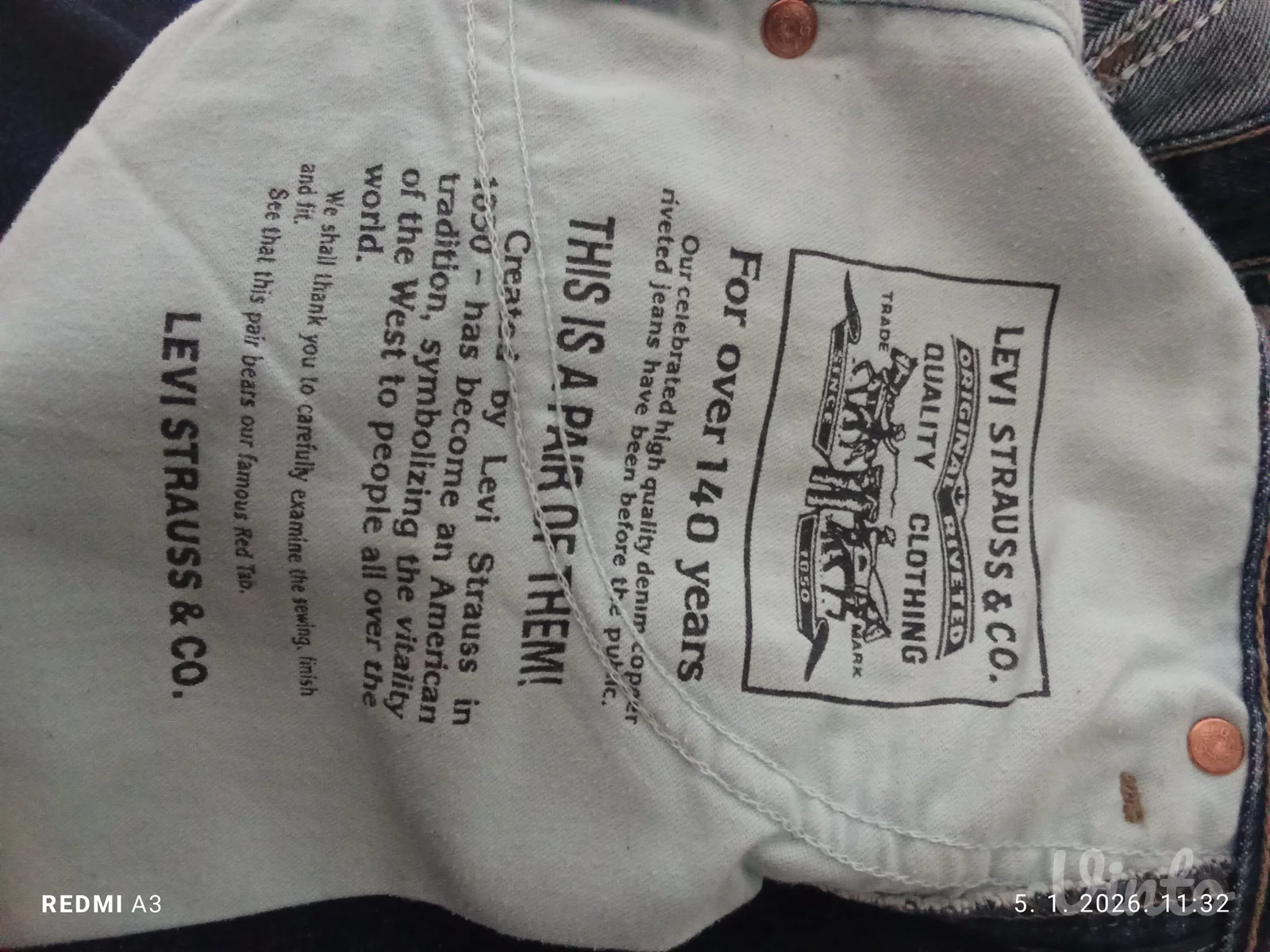 Levis farmerke