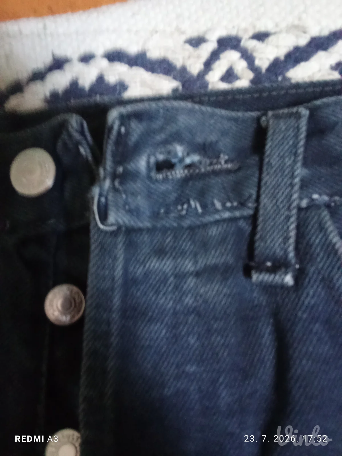 Levis 501 crne