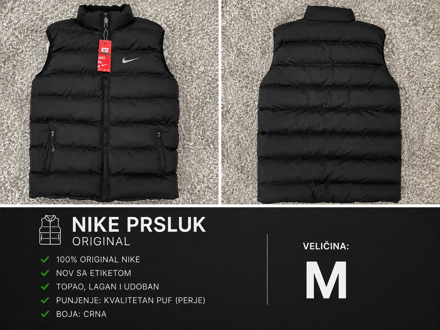 Nike puff prsluk
