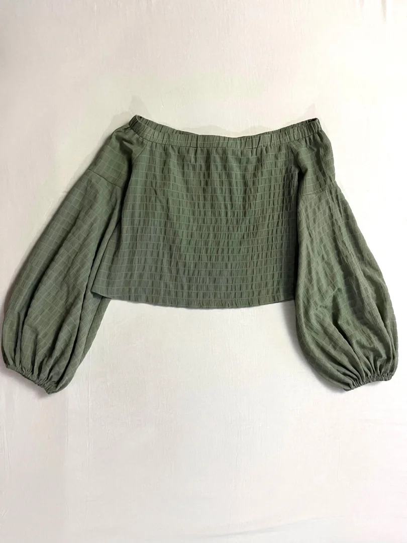 Maslinasta krop bluza