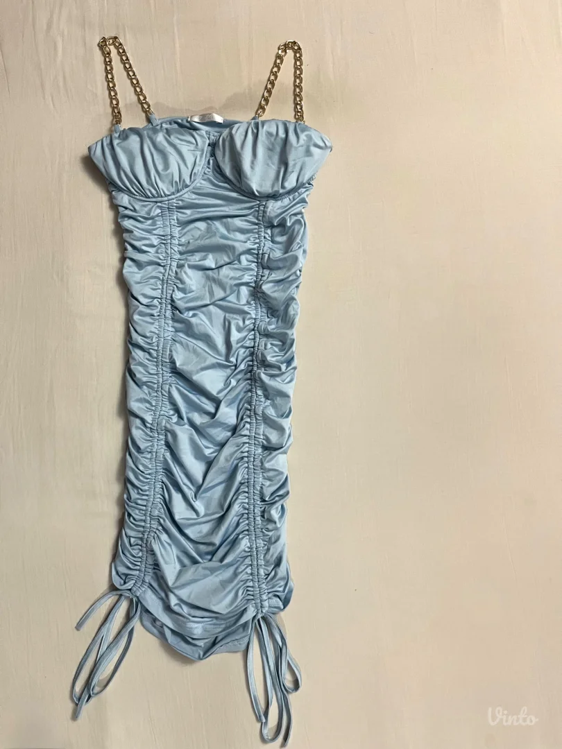 Baby blue haljina