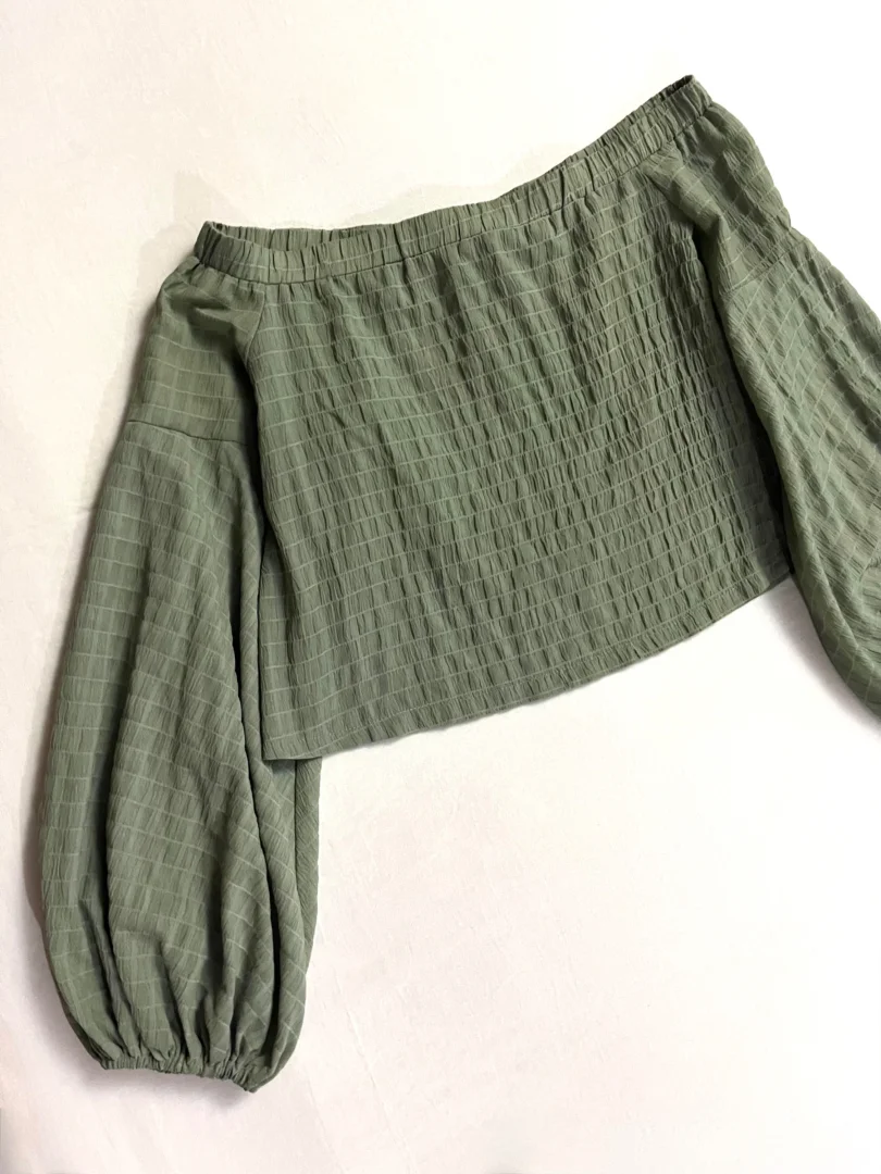 Maslinasta krop bluza