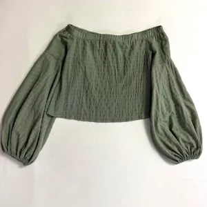 Maslinasta krop bluza