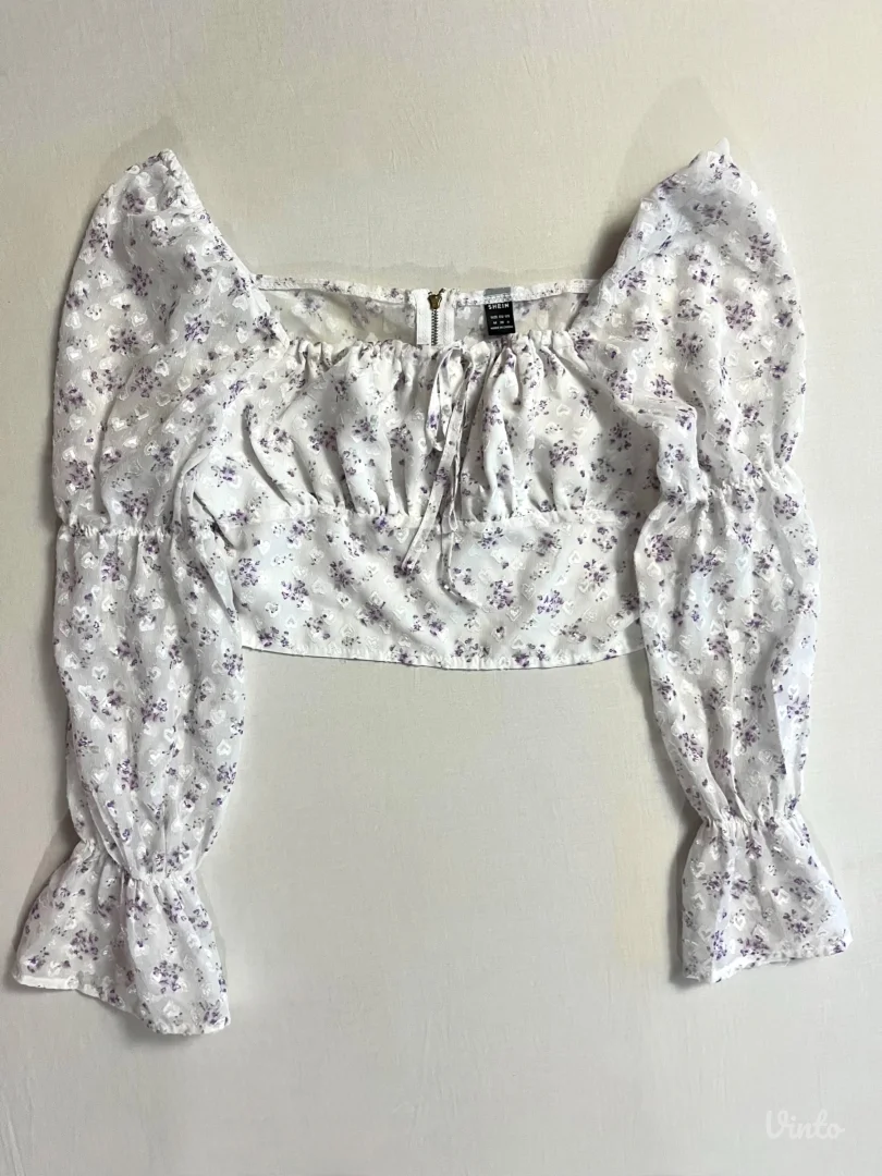 Shein cvetna krop bluza