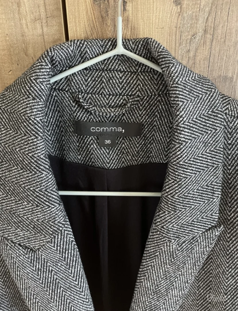 COMMA sivi zenski sako 36