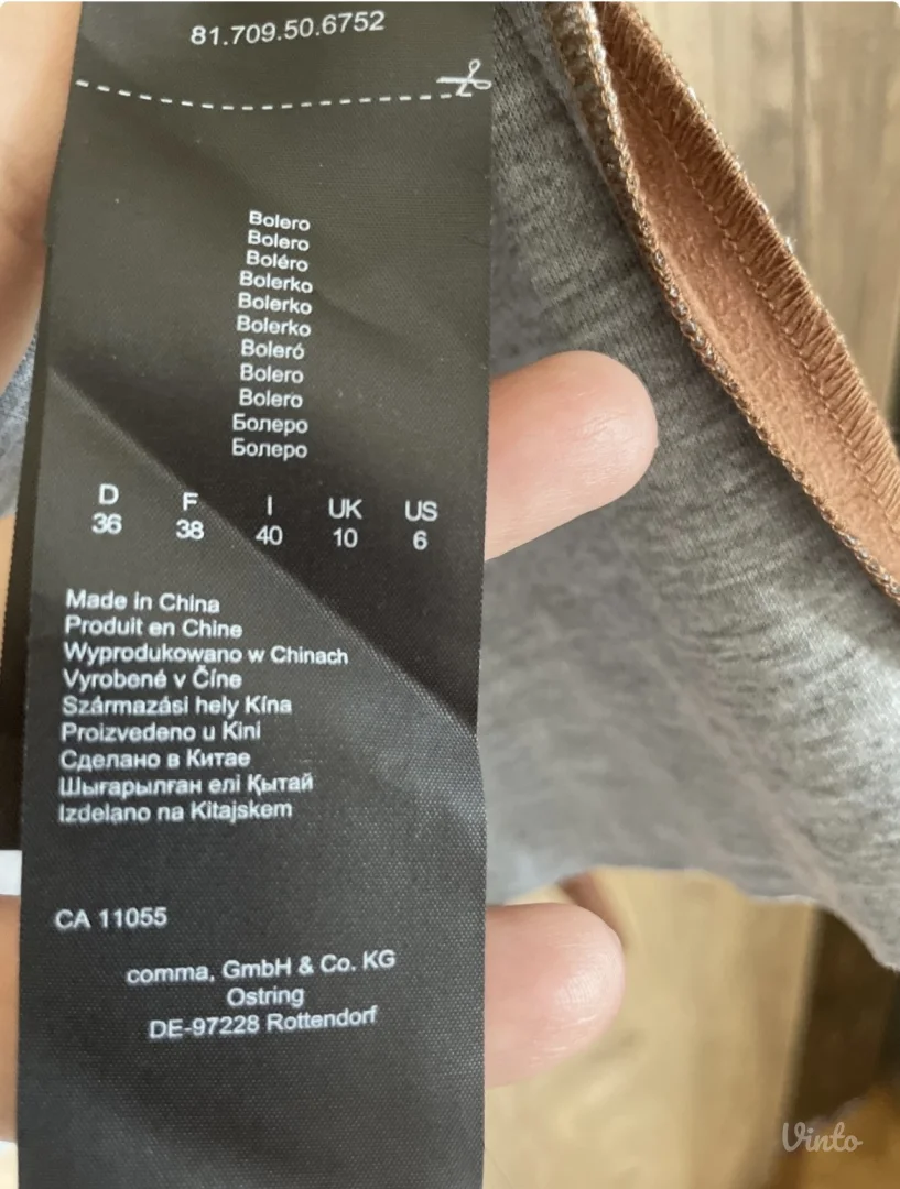 COMMA jaknica od vestackog antilopa 36 nekoriscena