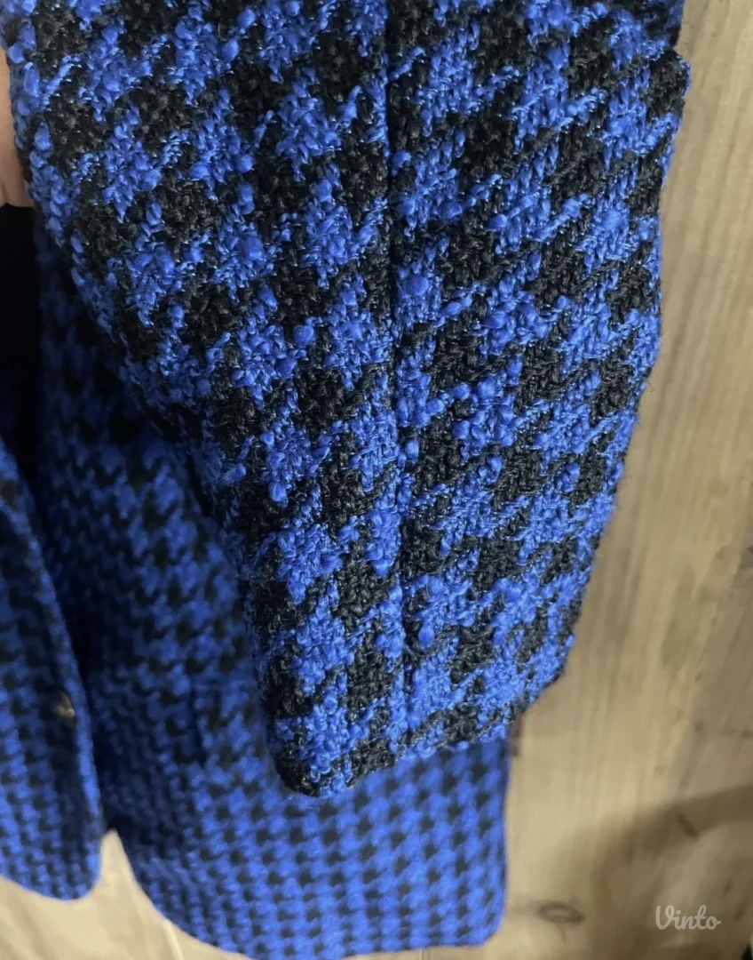 ORSAY plavi prelep kaput kao sako 40 nekoriscen