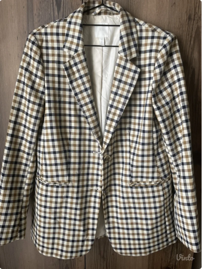 H&M prelep duzi zenski sako 38