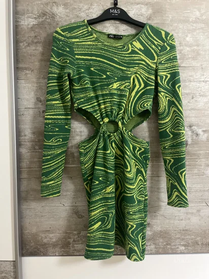 ZARA Zelena haljina vel.S