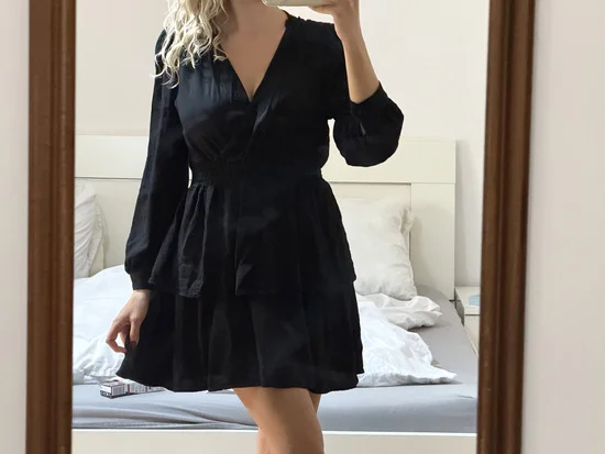 ZARA crna haljina vel.S