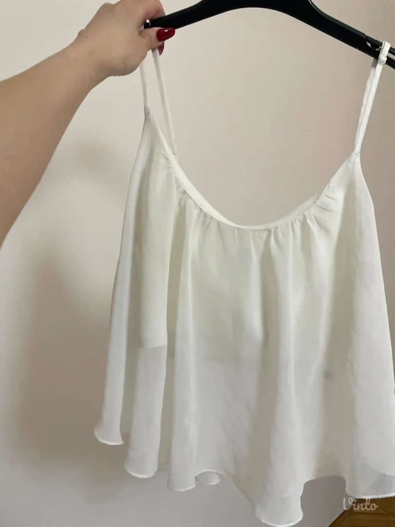 Bezuslovno - Tally Weijl beli crop top XS