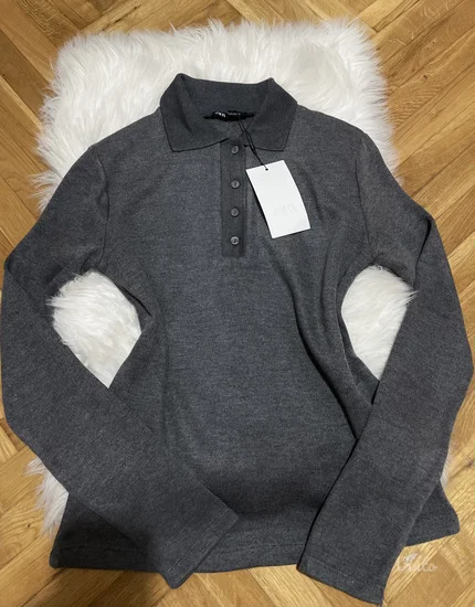 NOVO ZARA Mekani polo džemper vel.S