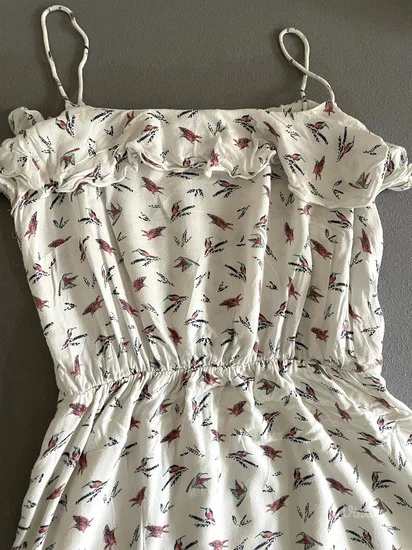 Pimkie bela letnja haljina na bretele vel.S