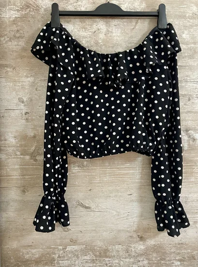 Forever 21 off shoulder bluza na tufne vel.S