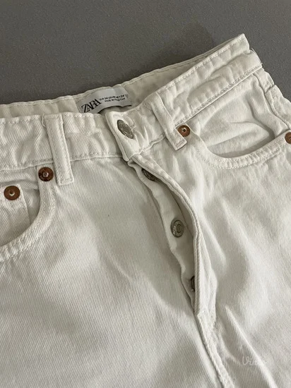 ZARA Hirise farmerke ravne nogavice vel.XS