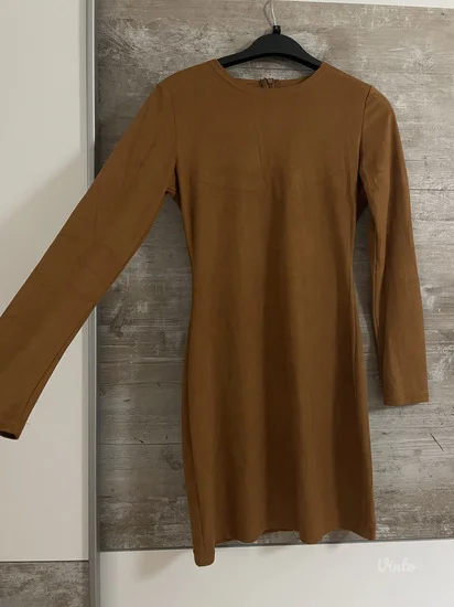 NOVO Uska velur haljina vel.S