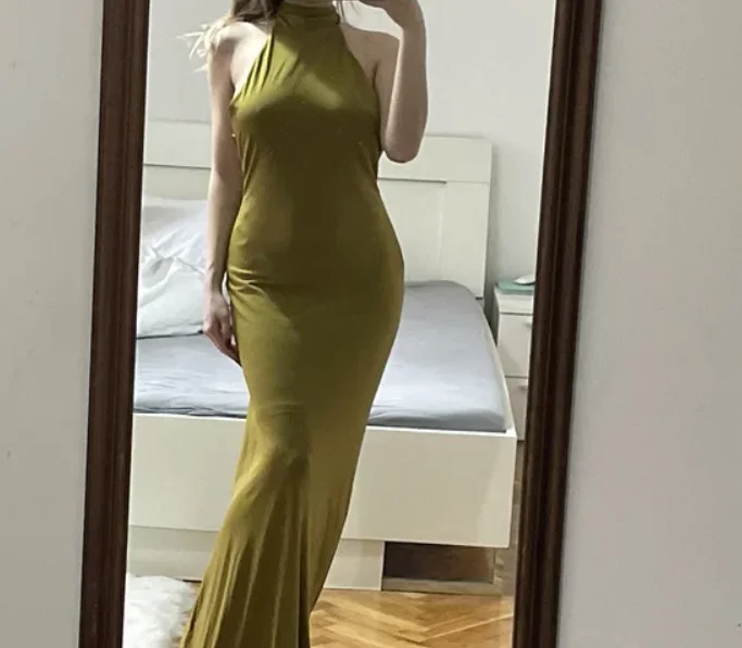 NOVO ZARA Viralna haljina golih ledja vel.XS