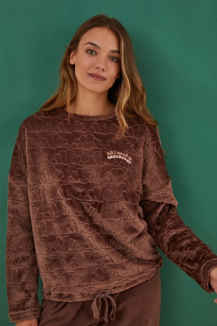 NOVO Women's secret set plišana pidžama vel.XS