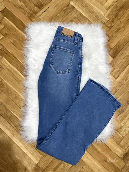 NOVO Fioretto Wide Leg Farmerke vel.XS