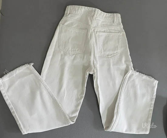 ZARA Hirise farmerke ravne nogavice vel.XS