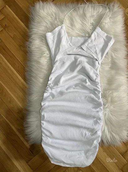 NOVO Bela letnja haljina UNI