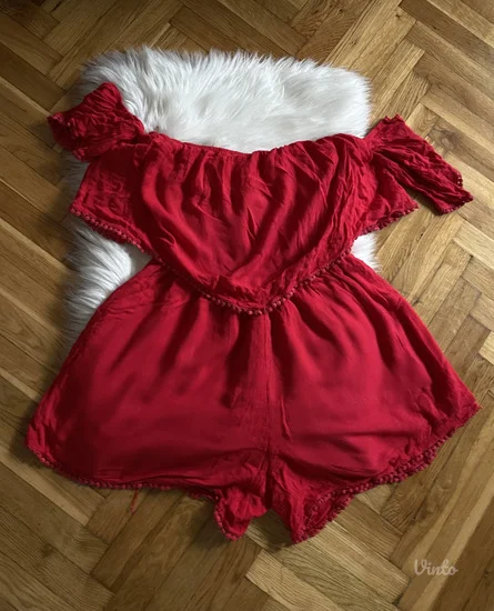 New yorker off shoulder letnji kombinezon vel.XS