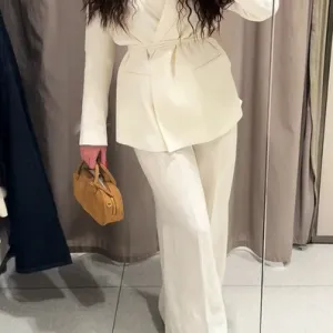 NOVO ZARA Viralni laneni sako vel.XS