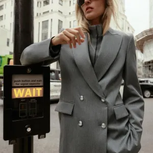 NOVO ZARA Viralni sako na preklop vel.XS