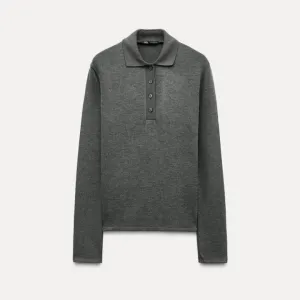 NOVO ZARA Mekani polo džemper vel.S