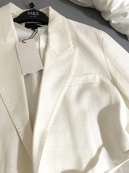 NOVO ZARA Viralni laneni sako vel.XS
