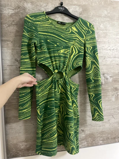 ZARA Zelena haljina vel.S