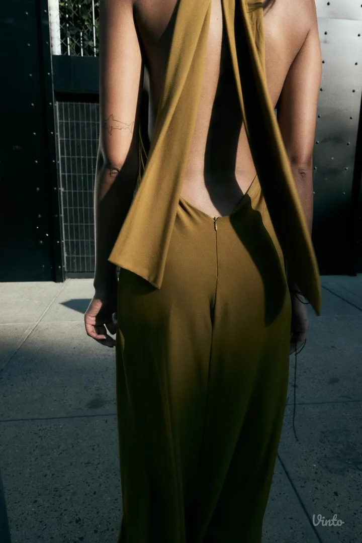 NOVO ZARA Viralna haljina golih ledja vel.XS