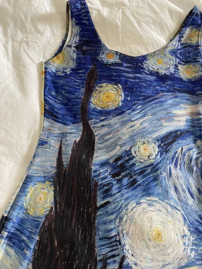 Van Gogh Starry Night haljina vel.XS/S
