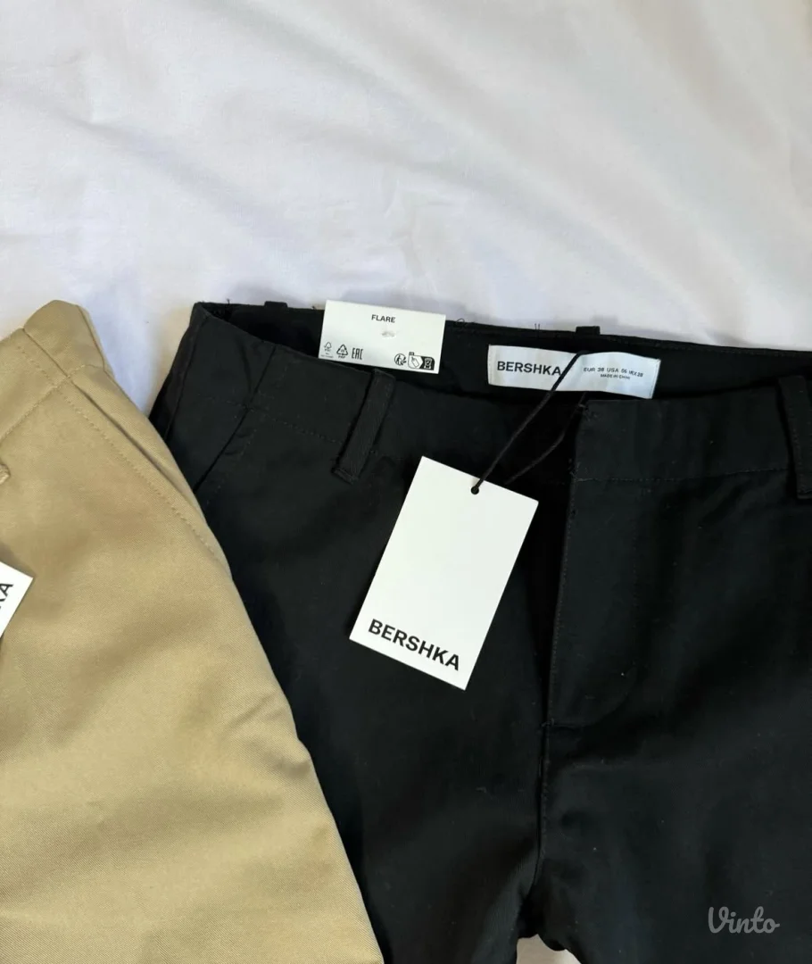 Bershka - flare pantalone 38