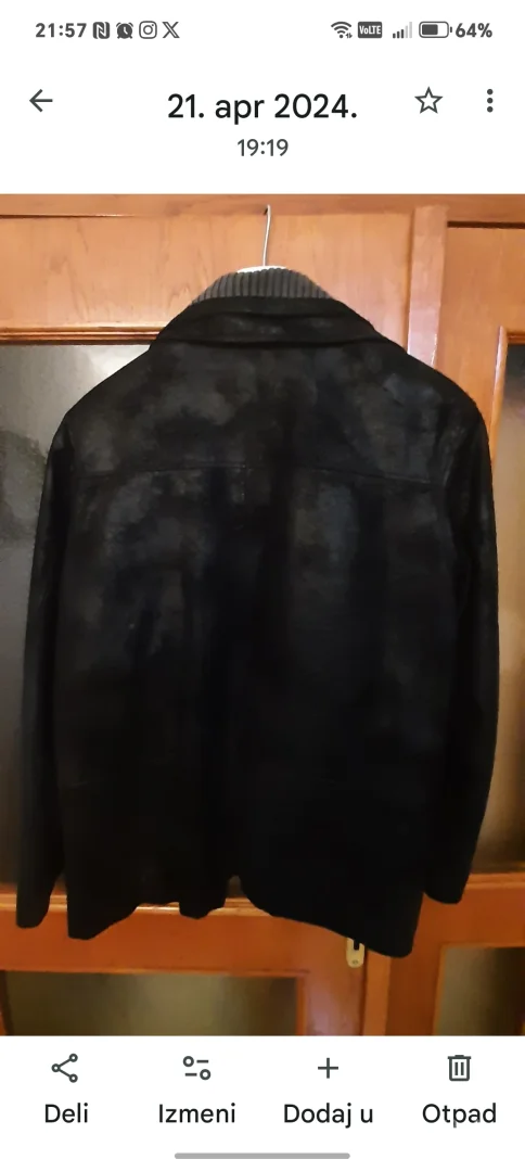 Kožna jakna M