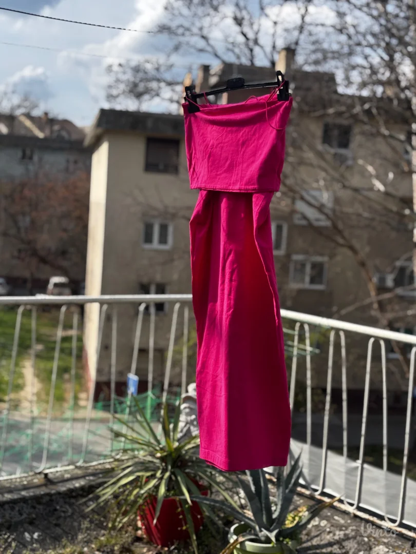 Roze Enigma Dynasty inspirisana haljina