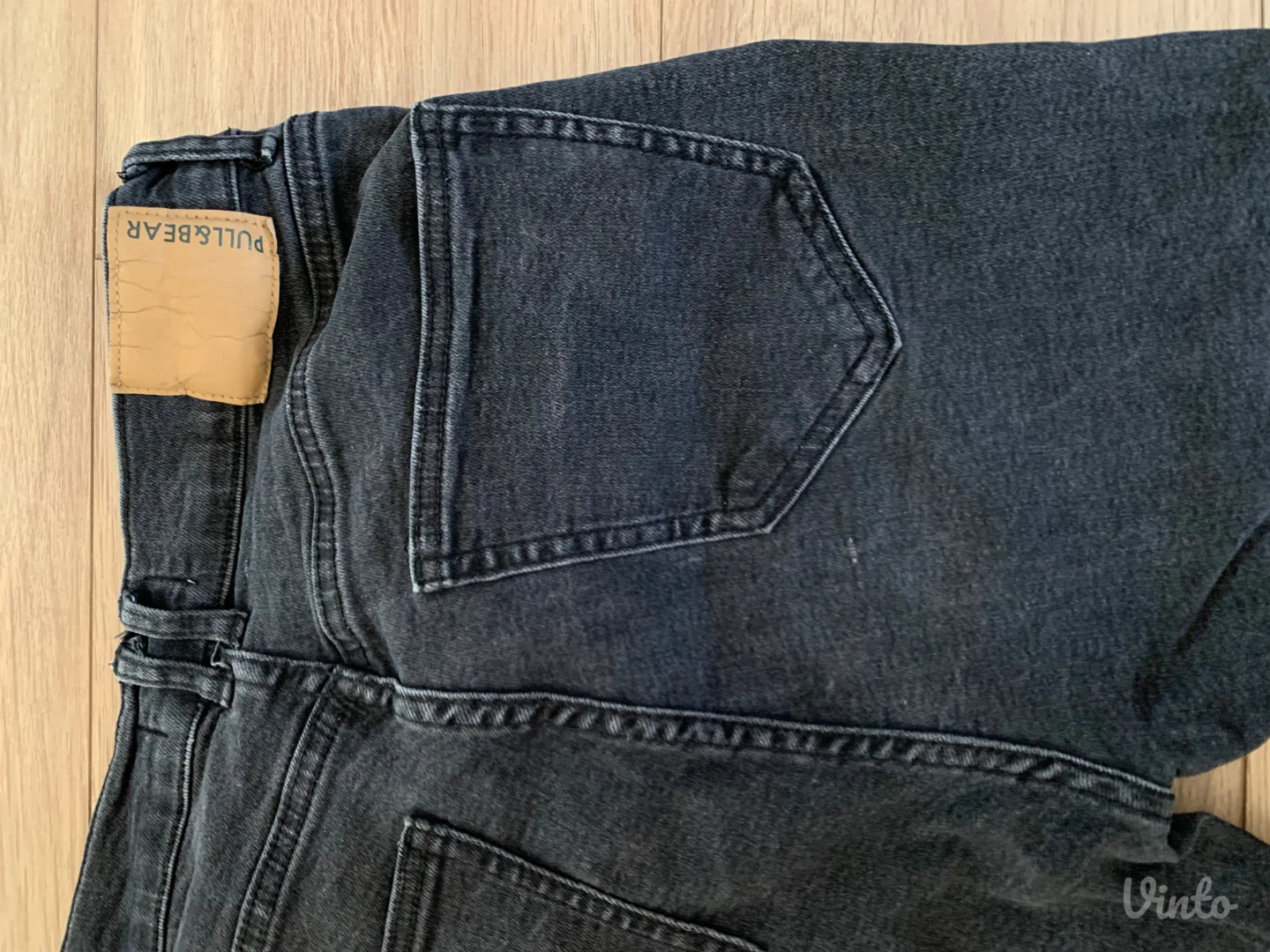 Pull&bear crne zenske farmerke