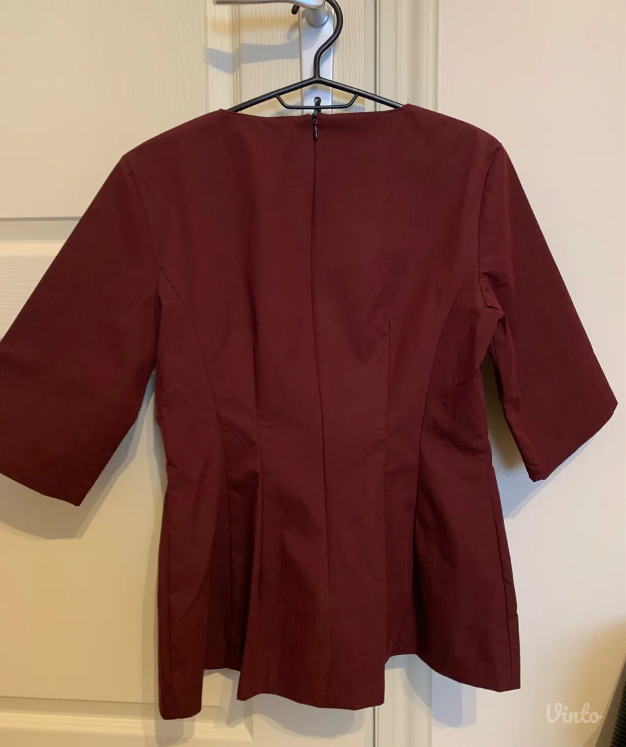 Zara - bordo zenska majica