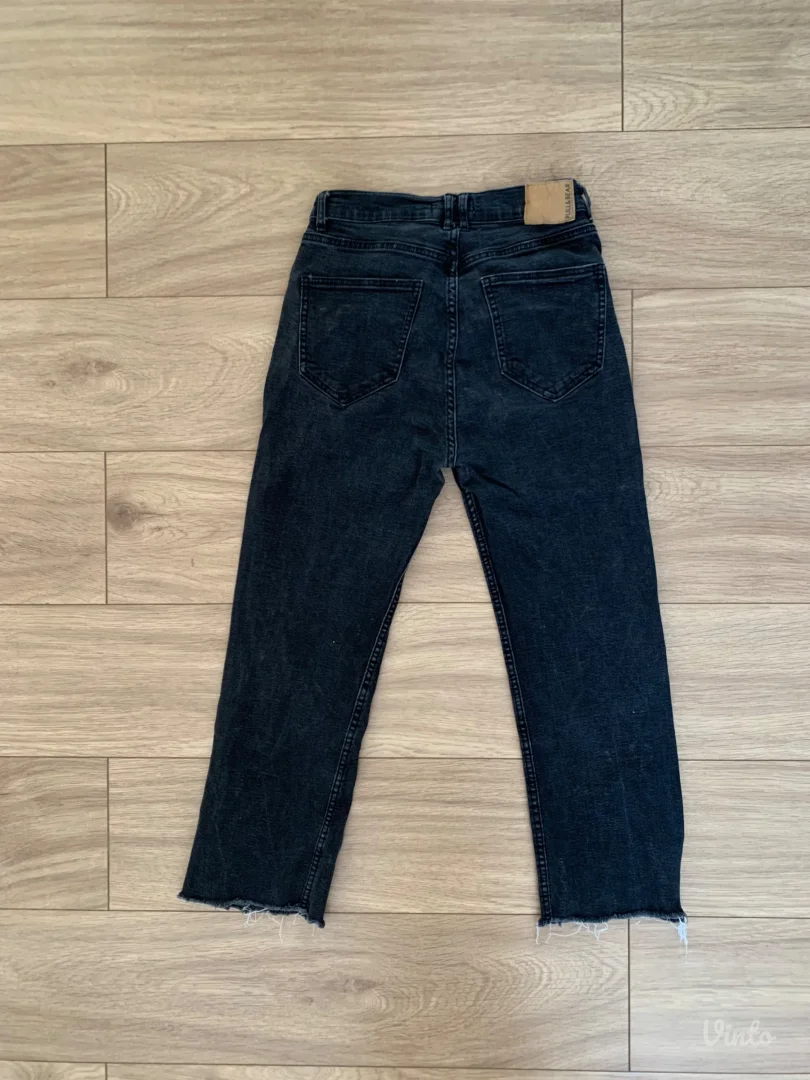 Pull&bear crne zenske farmerke