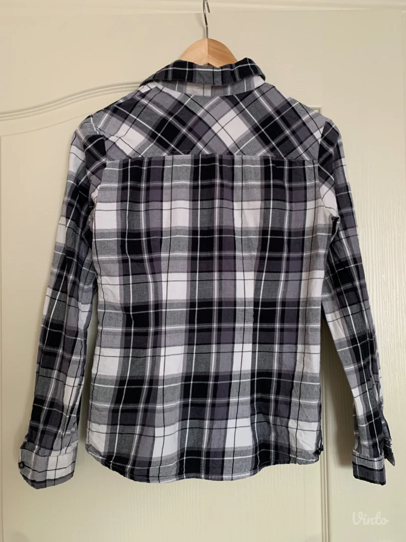 Zenska karirana kosulja S velicina 100% pamuk